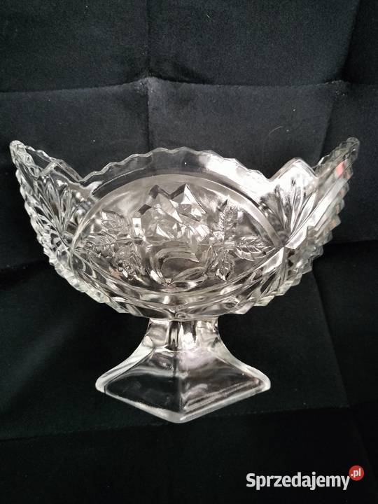 Żardyniera Ząbkowice róża prl Choszczno