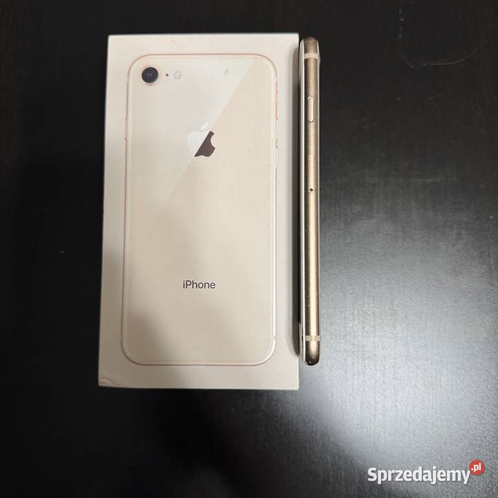 iPhone 8 64GB Gold Sprawny Bez blokad Pudełko Apple / iPhone Apple / iPhone Warszawa sprzedam