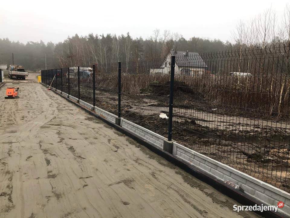 Ogrodzenie panelowe 123 z PODMURÓWKA lubelskie Lublin