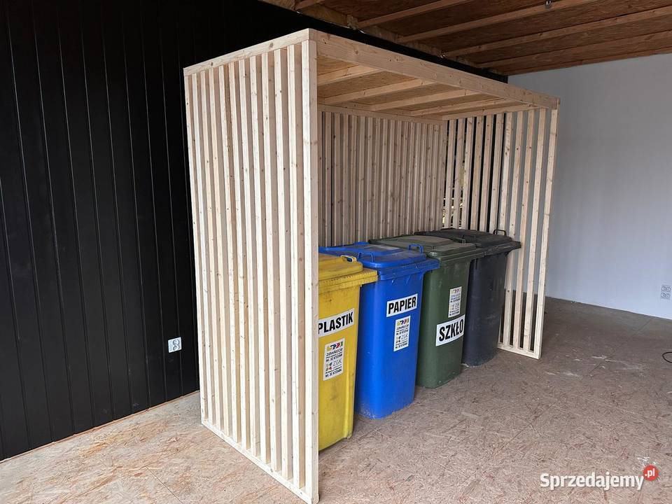 Drewutnia wiata na kosze Zawiercie sprzedam