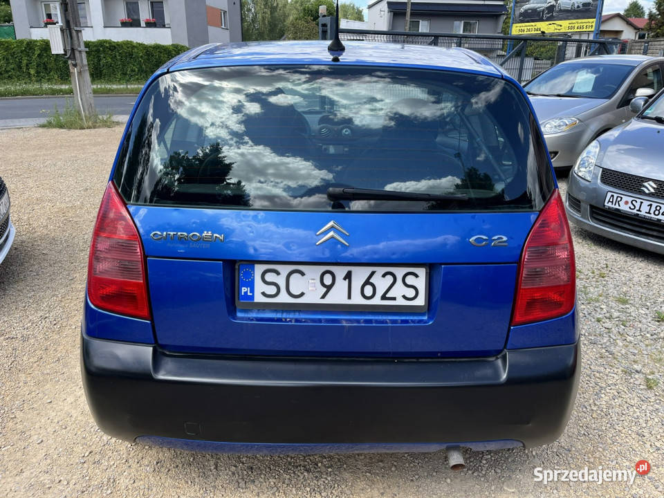 Citroen C2 14 Zarejestrowany Ważne Opłaty centralny zamek śląskie sprzedam