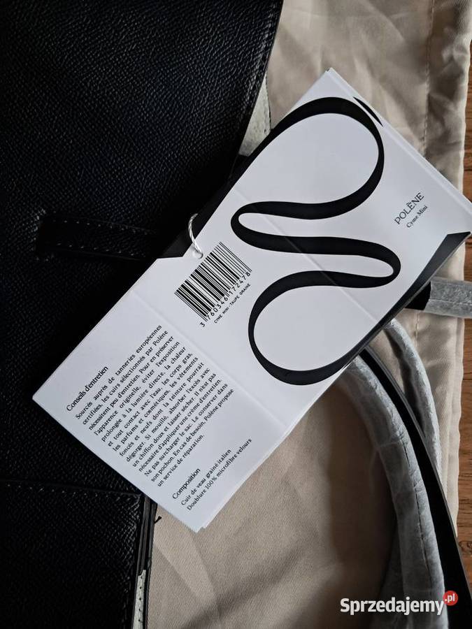 nowa torba ze skóry teksturowej z limitowanej Sandomierz