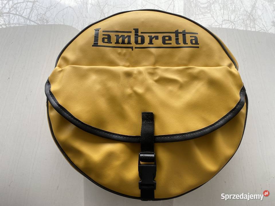 Lambretta pokrowiec na koło z kieszenią