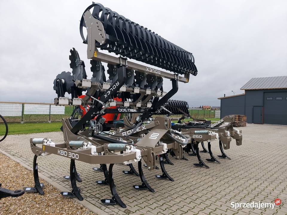 Agregatkultywator bezorkowy Rolex 3m Dostępny