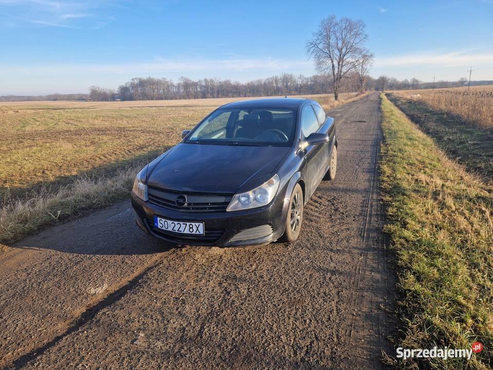 Opel Astra h gtc 2006 czarny Astra Strzelin