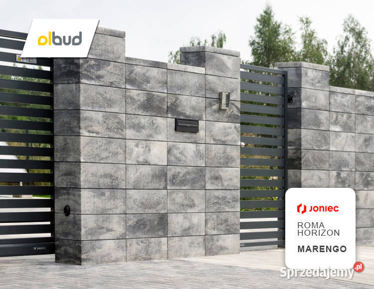 Daszek ogrodzeniowy gładki ROMA HORIZON Marengo sprzedam