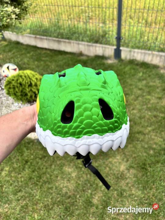Kask Dziecięcy Rowerowy Dinozaur 4955 Zimnica sprzedam