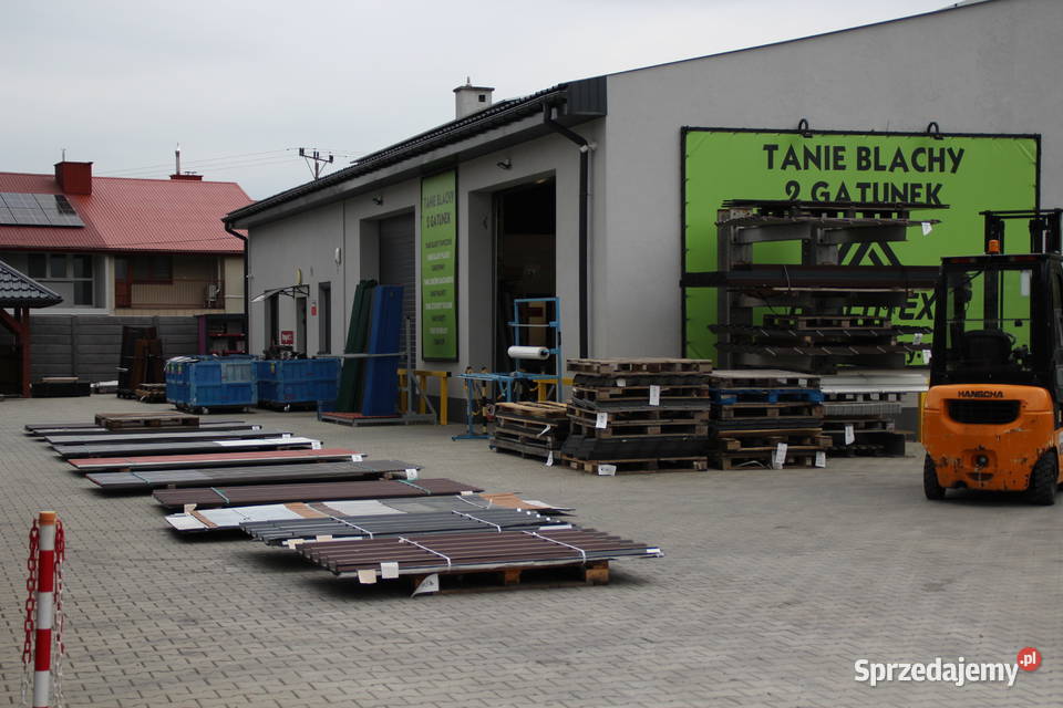 Blacha na ogrodzenie PACZKA BLACHY TRAPEZ 50 Kolbuszowa Górna