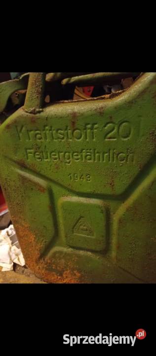 kanister wehrmacht 1943 300 łódzkie Skierniewice