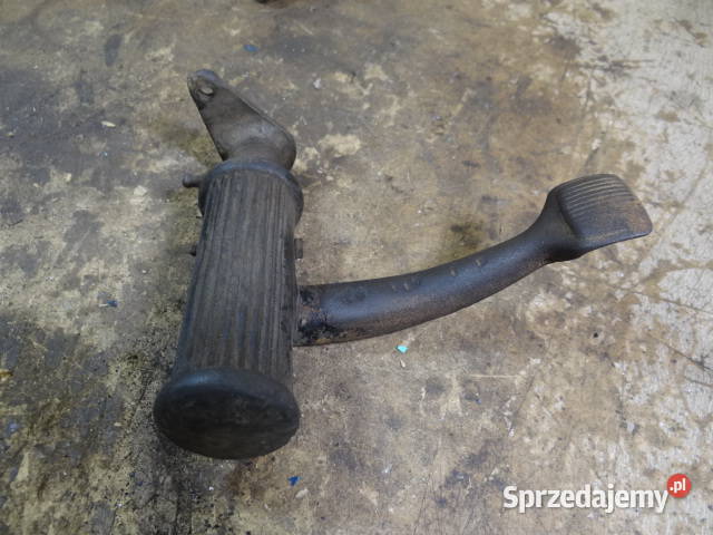 nóżka hamulca MZ ES 125 150 RT 125 z gumą org Żary