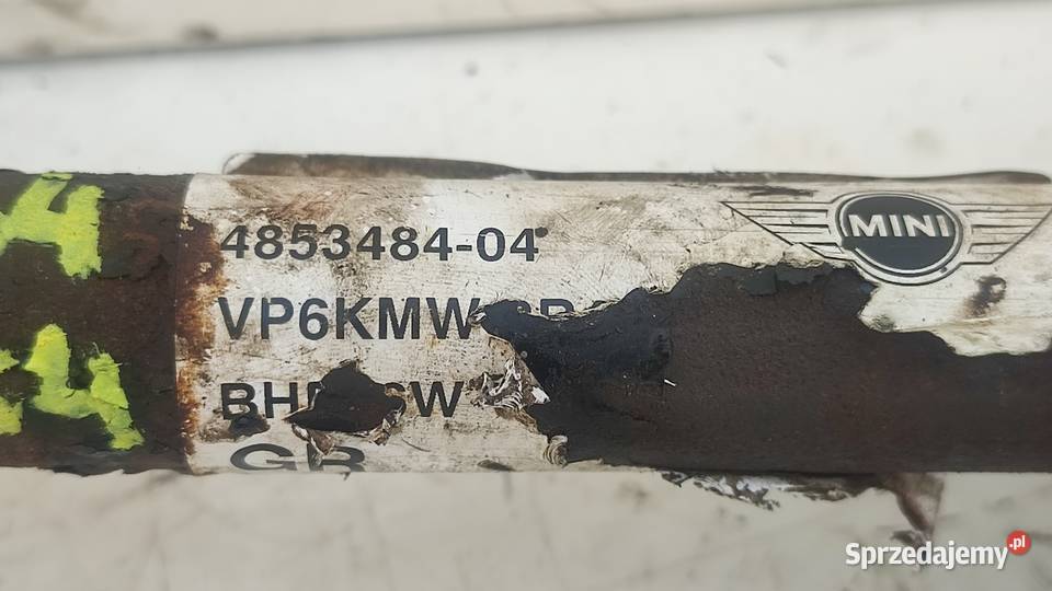 174PÓŁOŚ PRAWA MINI ONE II R56 PÓŁOŚKA PRZEGUB Włoszczowa sprzedam