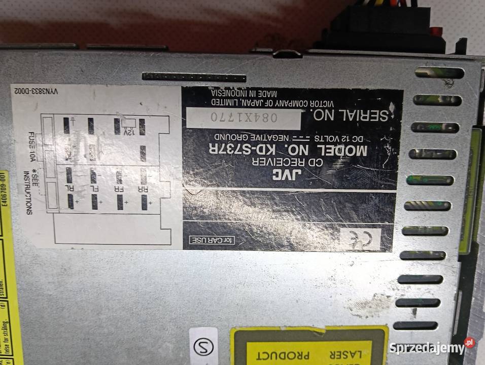 Radioodtwarzacz JVS Radioodtwarzacze sprzedam