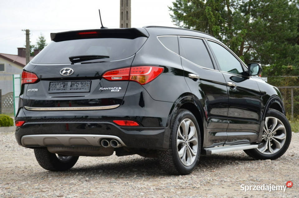 Hyundai Santa Fe Czarne 22CRDI 197 Serwis Kutno sprzedam