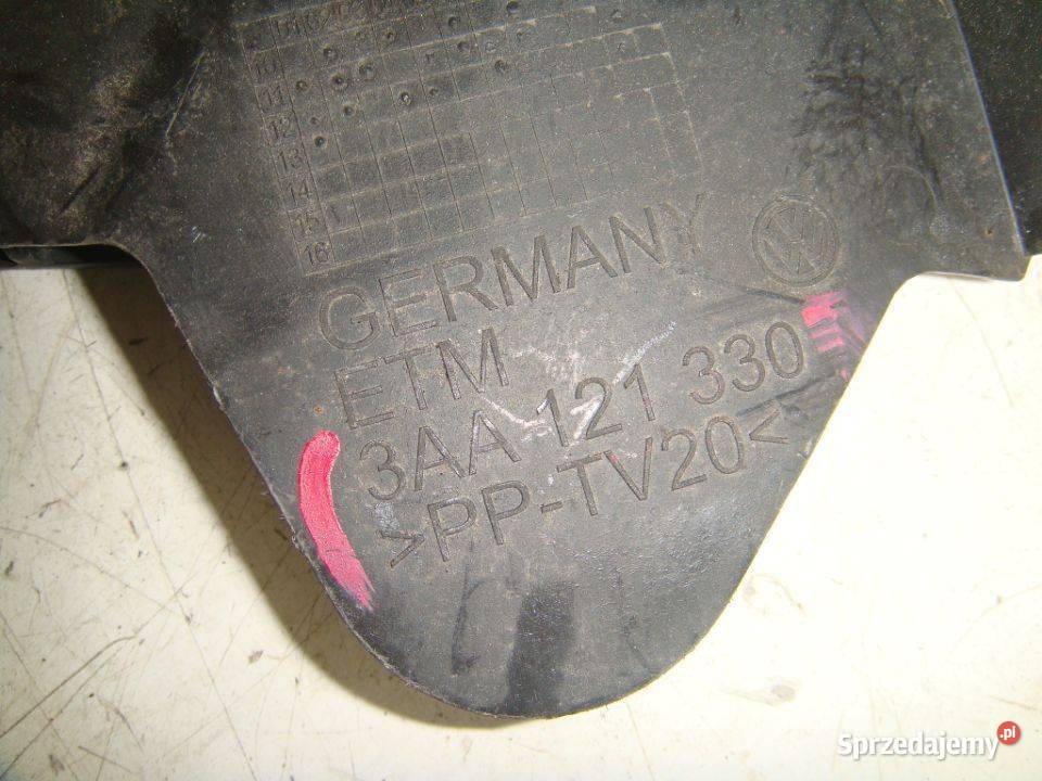KIEROWNICA POWIETRZA VW PASSAT B7 3AA121330 Włoszczowa