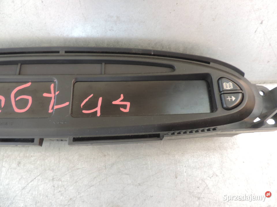 CITROEN XSARA PICASSO 16 HDI LICZNIK ZEGAR Części