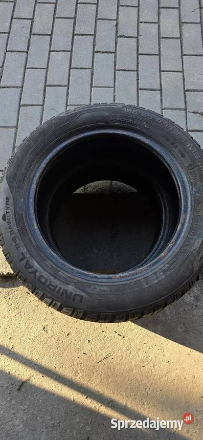 2x Opony zimowe Uniroyal 185 55 R14 14cale Samochodowe Stary Sącz sprzedam