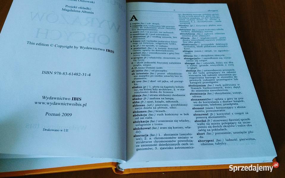 Popularny słownik wyrazów obcych Leszek Bogdan Książki naukowe i popularnonaukowe sprzedam