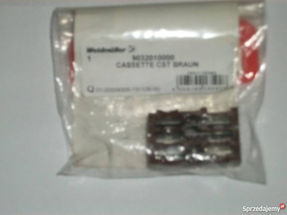UWAGA OKAZJA Kaseta Weidmuller Cassette AM 16 Łódź sprzedam