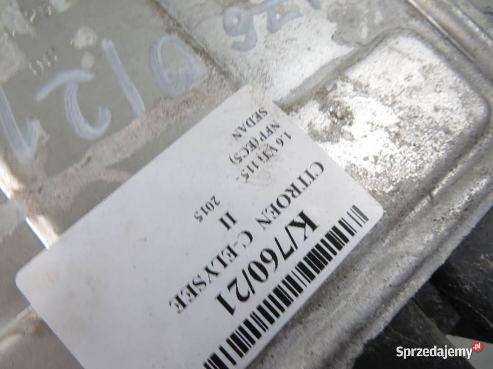 STEROWNIK SILNIKA CITROEN CELYSEE II 9806713880