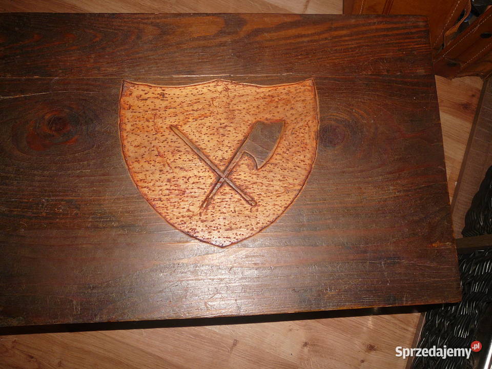 Stara drewniana skrzynia kufer 1897 Wrocław sprzedam