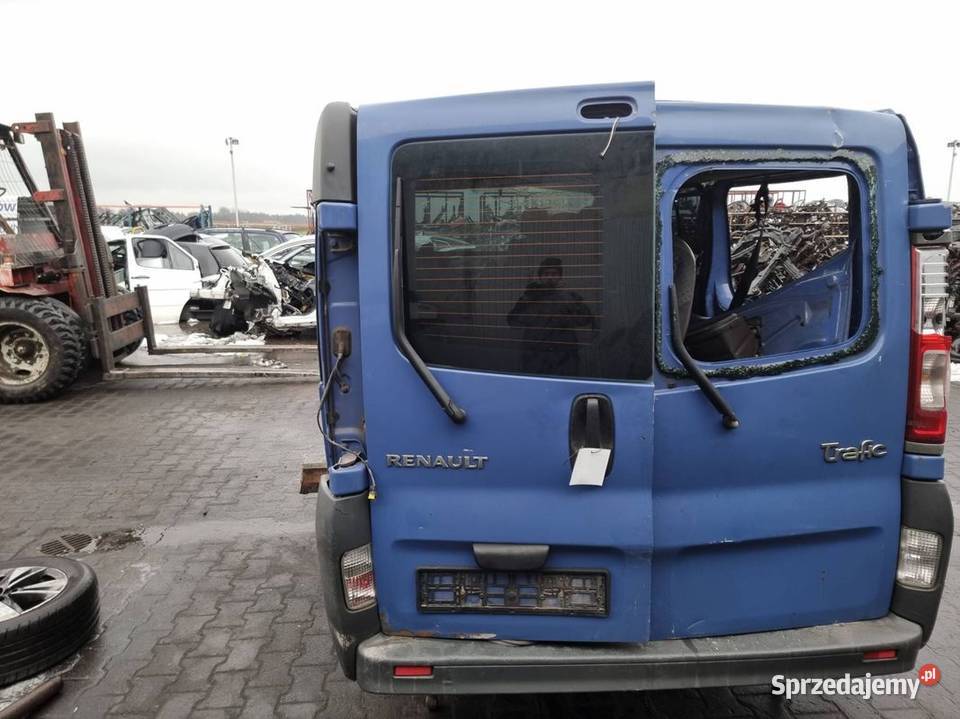 DRZWI LEWE TYŁ RENAULT TRAFIC II OV489 Lipno sprzedam