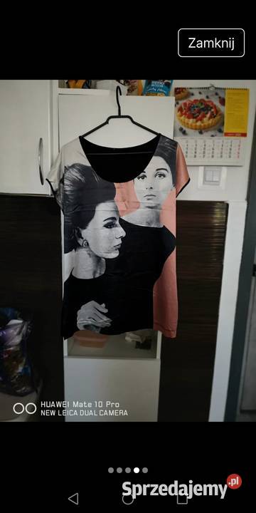 Damska bluzka krótki Moszczenica