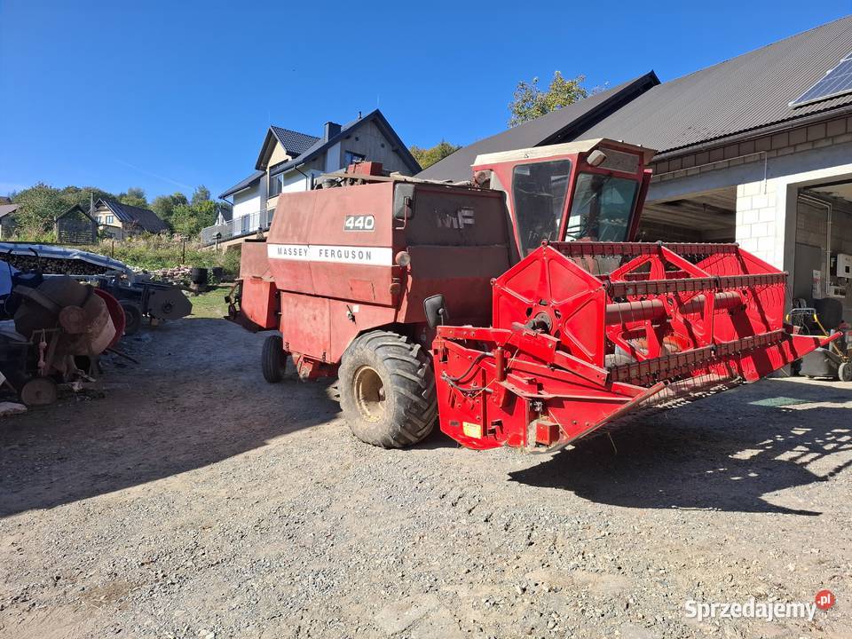 Sprzedam kombajn mf 440 3m kosa małopolskie Krzeszowice sprzedam