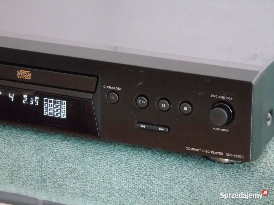 Odtwarzacz płyt Sony CDPXE270 sprawny WYSYŁKA Jasło