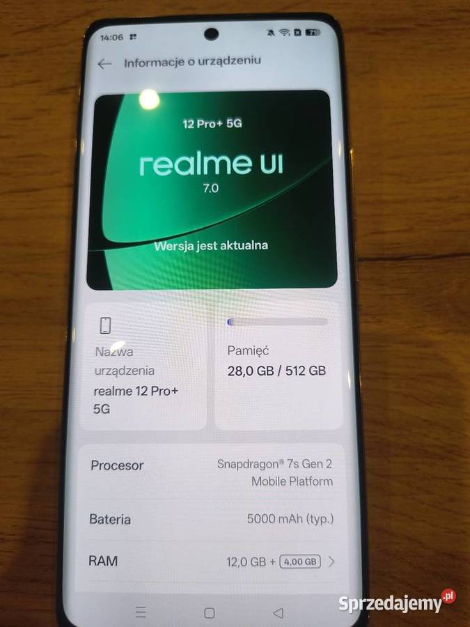 Realme 12pro 5g 12512 sprzedam