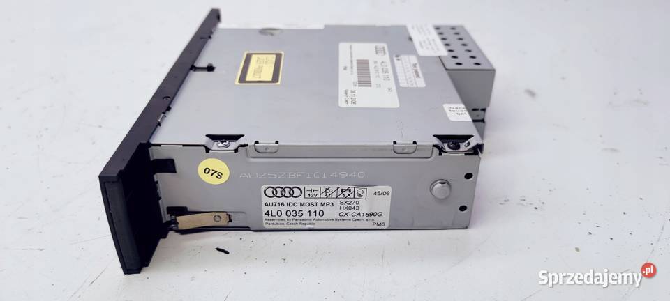 ZMIENIARKA CD AUDI Q7 4L 4L0035110 4L0910110 śląskie
