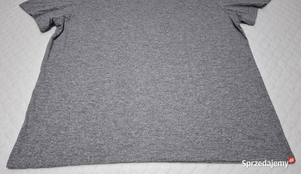Koszulka krótki rękaw Tshirt FF XL szary melanż Rozmiar XL Czeladź