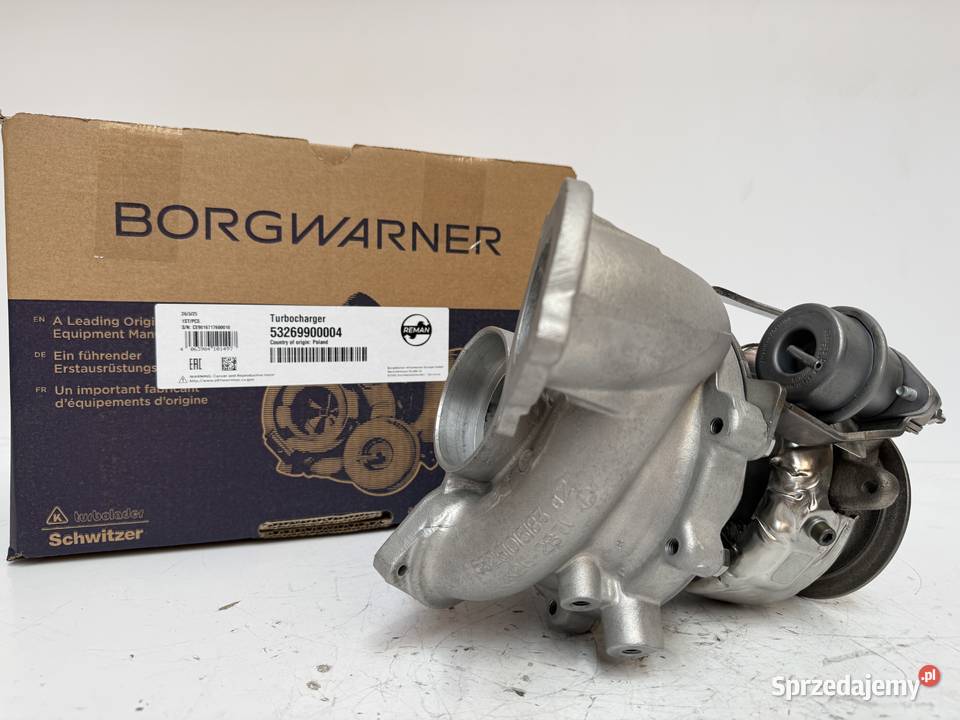 Turbosprężarka BorgWarner KKK Oryginal Reman