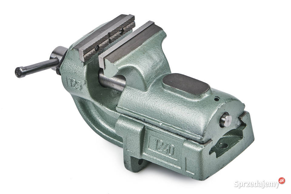 solidne imadło BisonBial 124080 Stalowe