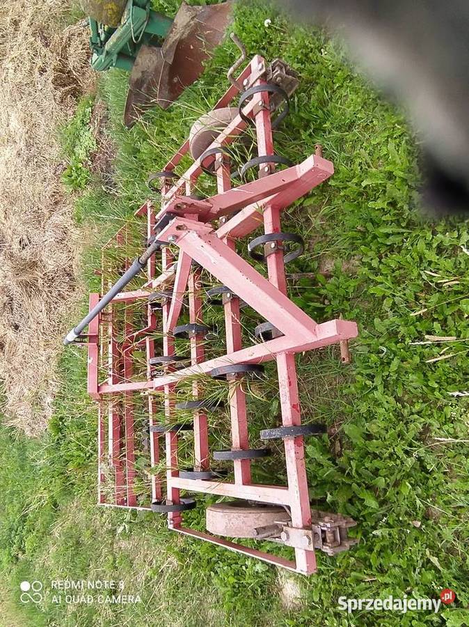 Agregat 210 m Pług 2i3 skibowy rozsiewcz i brona Brodnica