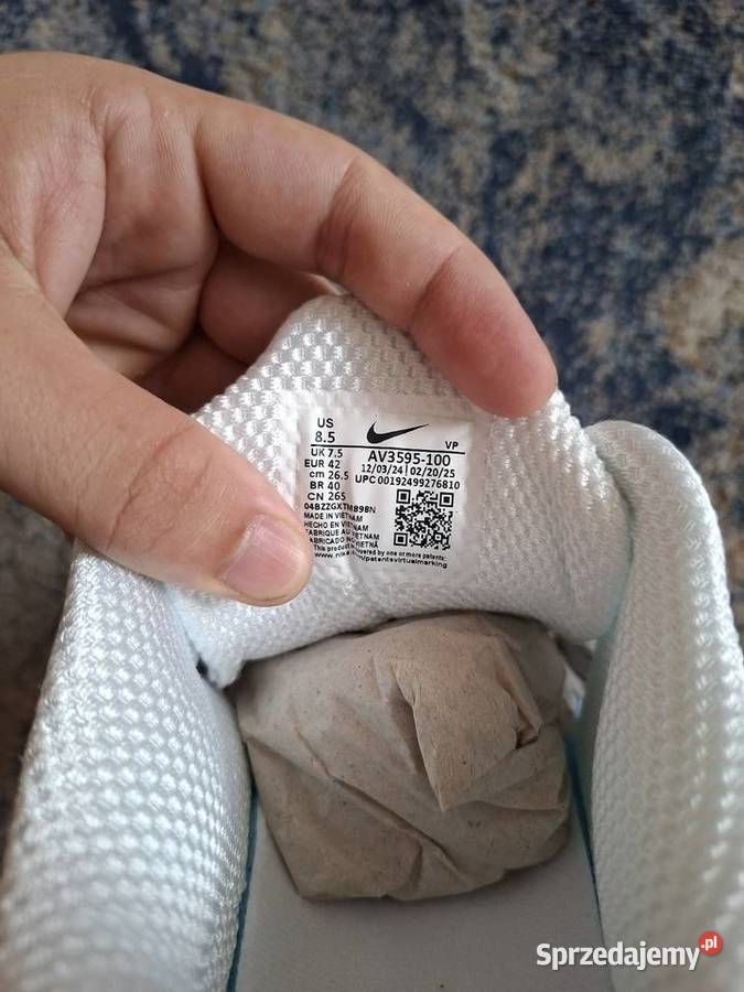 Buty Nike Shox TL White Metallic Silver r42 małopolskie Nowy Sącz