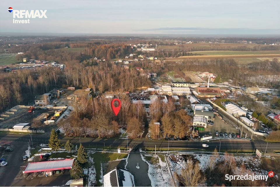 Działka usługowa 229zł/m2 małopolskie Kęty