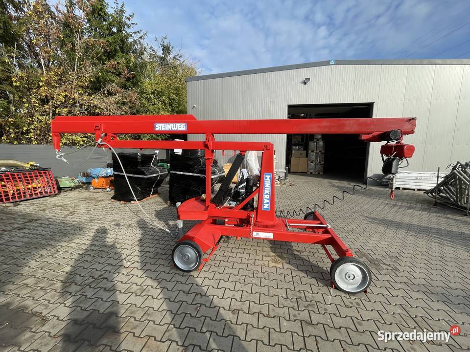 Dźwig Steinweg Bocker MK 400 5 minikran żuraw nie Ślesin