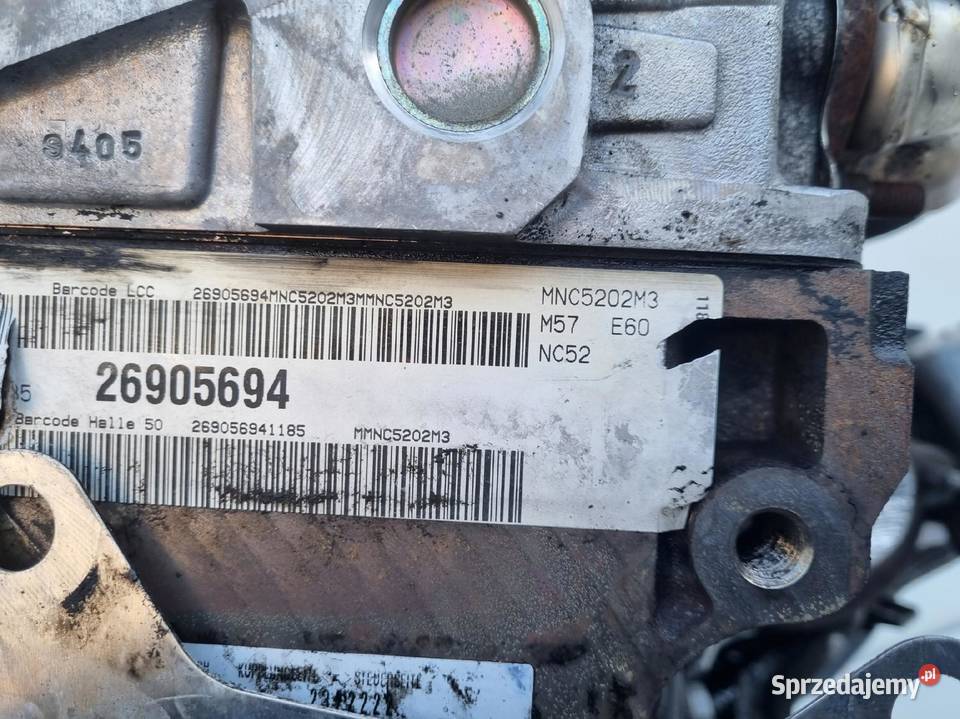 SILNIK KOMPLET BMW E60 E61 25 D 177 163 256D2