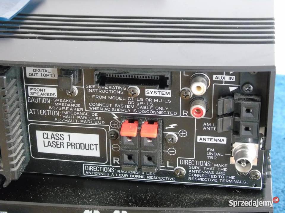 Wieża Pioneer XCL5 pilot mocna i sprawna WYSYŁKA Audio