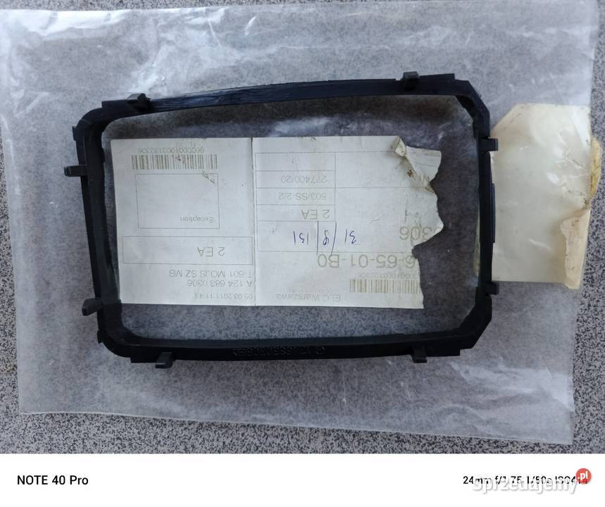 Ramka wybieraka zmiany biegów Mercedes 124 Szczecin