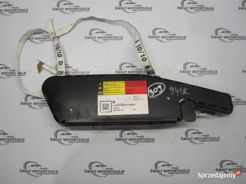 OPEL INSIGNIA A I 10r AIRBAG poduszka fotela świętokrzyskie