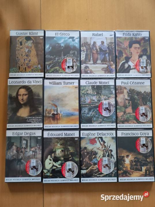 Wielka Kolekcja Sławnych Malarzy Oxford dvd Kielce