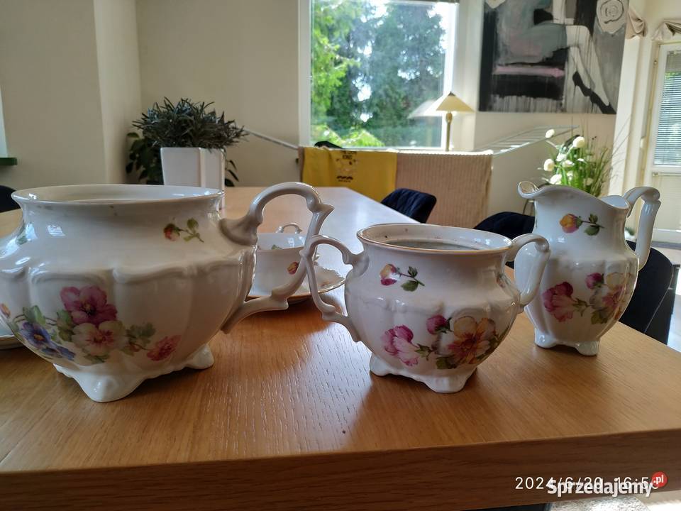 Komplet do kawy porcelana nowy