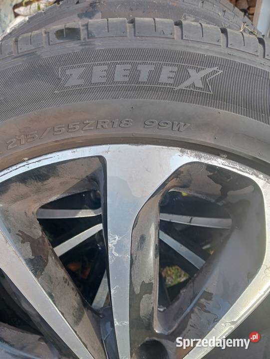 Alufelgi plus opony letnie Średnica 18" Mrówczyno