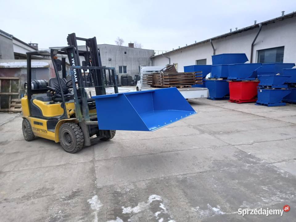Szufla mechaniczna 1000 L polskiego producenta Kielce