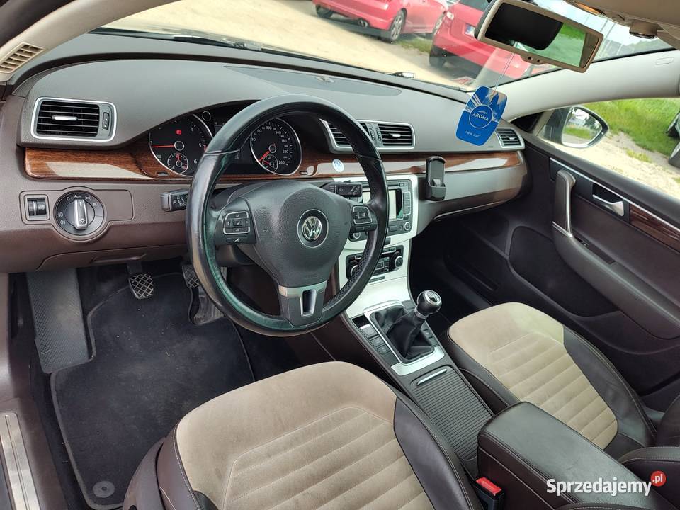 VW PASSAT 20 TDI skóra nawi panorama 140KM Leszno
