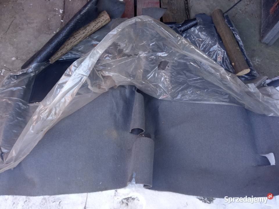 Wykładzina szara przód i tył Fiat 125p wersja Ryki