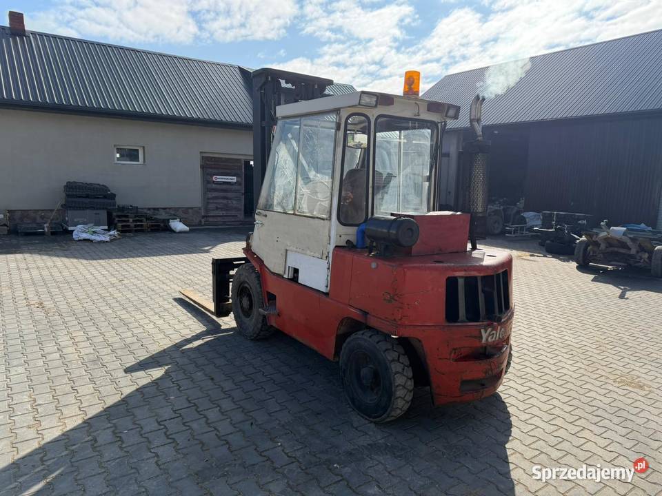 Wózek widłowy yale gdp 40mcv z wagą Sokoły sprzedam
