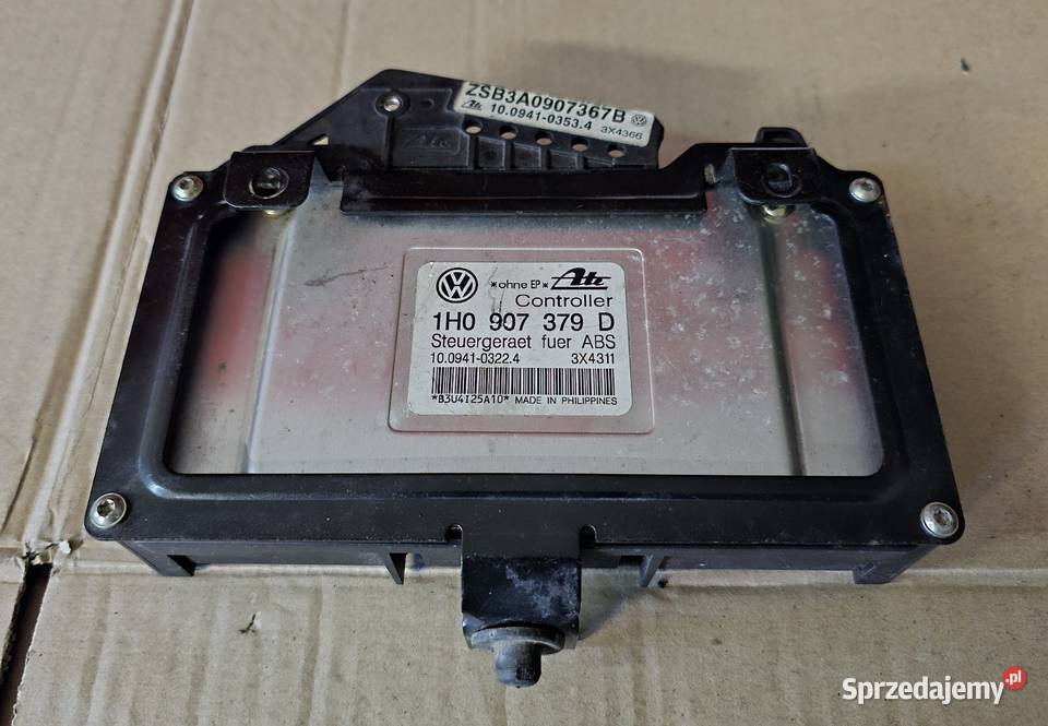 Sterownik abs ate 1h0907379d vw golf 3 vento osobowe Klępicz sprzedam