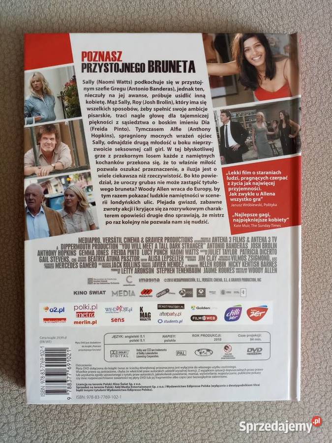 Poznasz przystojnego bruneta książka z filmem